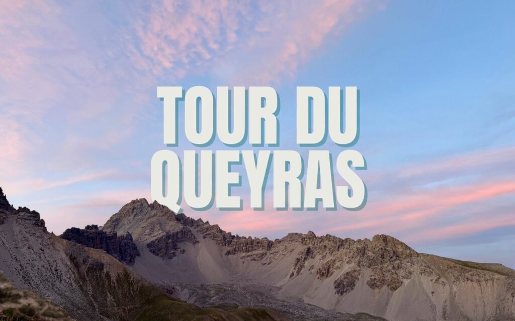 Paysage de montagnes lors du tour du Queyras