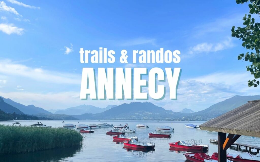 paysage lors d'une randonnee à Annecy