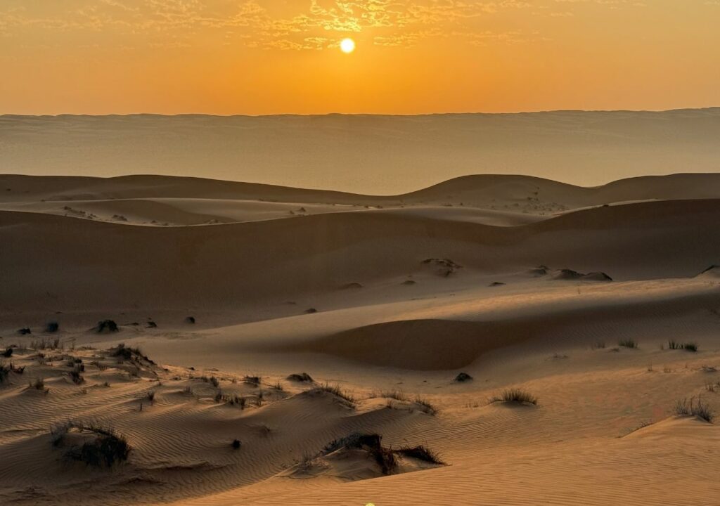 Désert à Oman Wahiba Sand