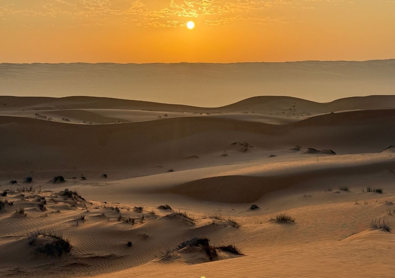 Désert à Oman Wahiba Sand