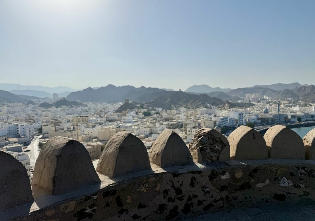 Paysage de Muscat à Oman