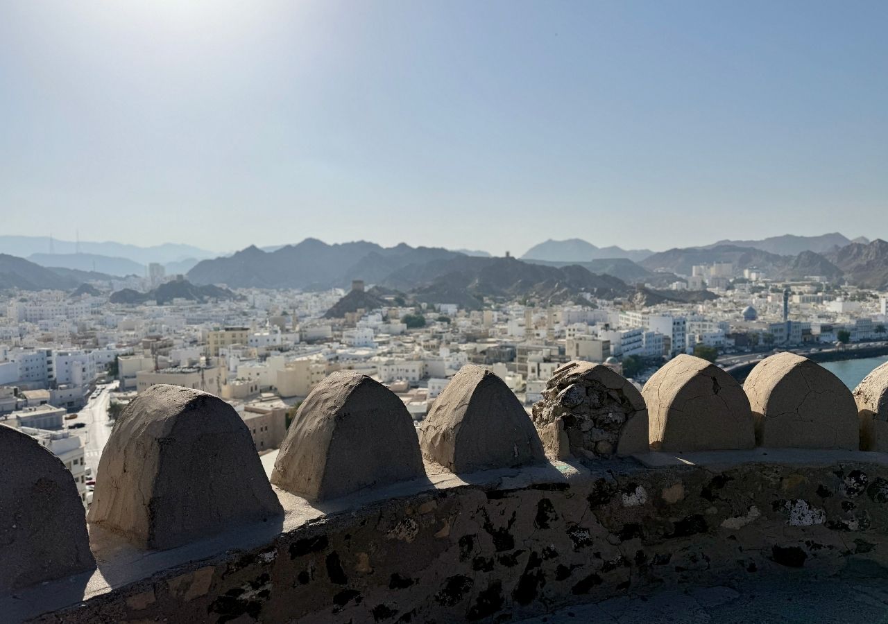 Paysage de Muscat à Oman