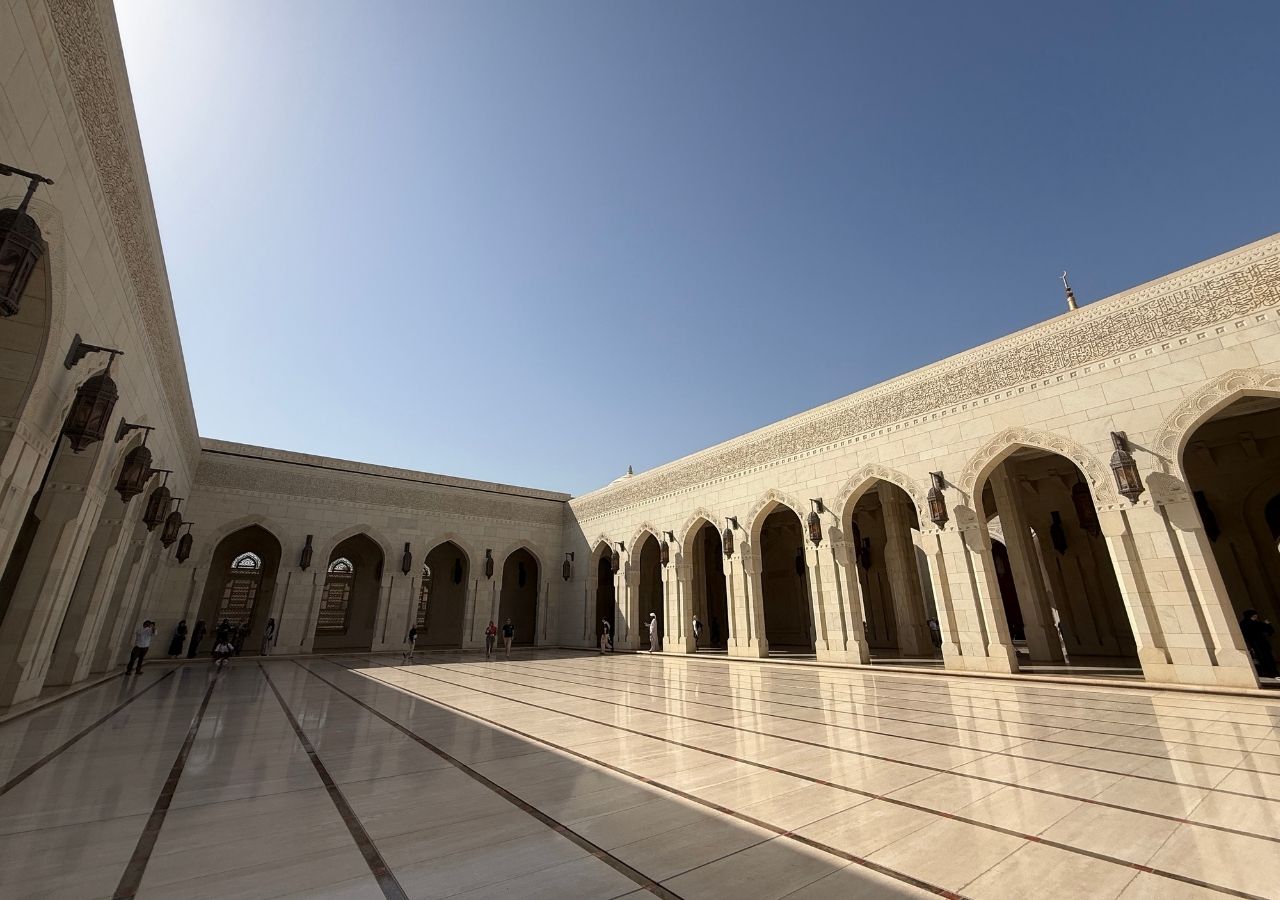 Image de mosquée à Mascate