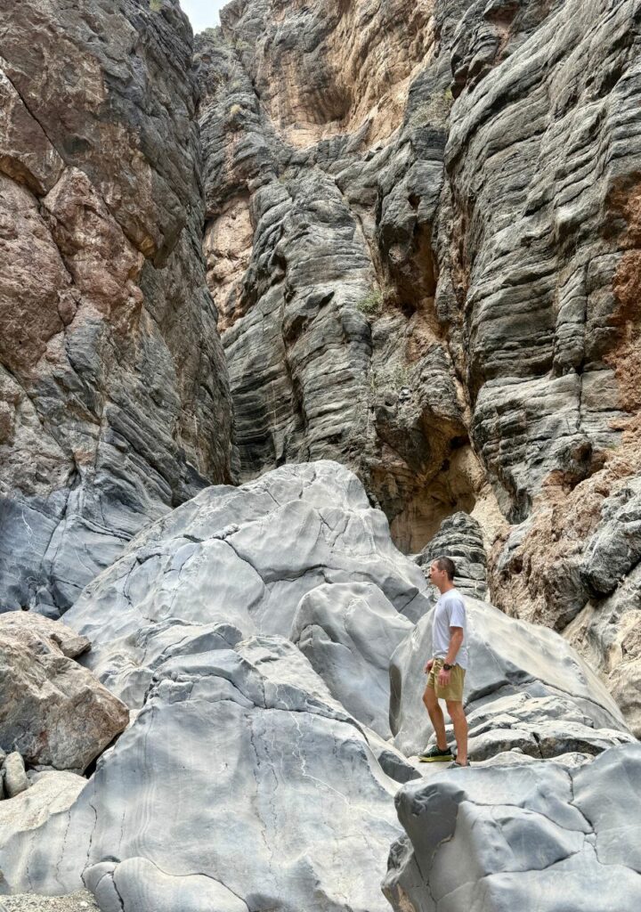 Snake Canyon à Oman