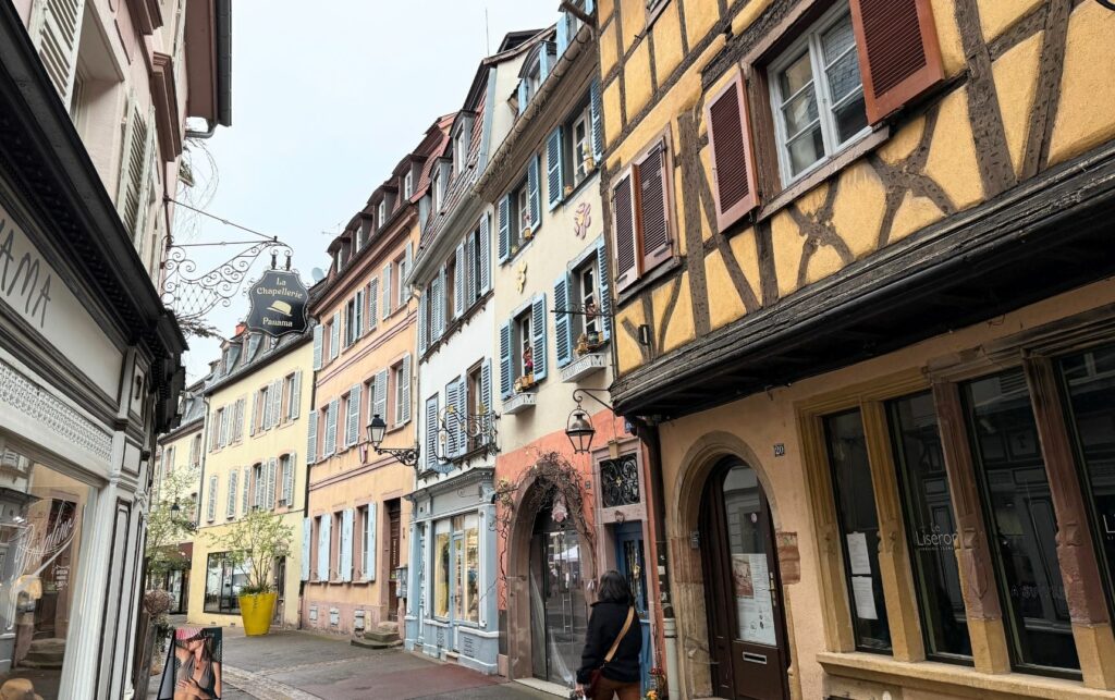 Rue colorée de Colmar