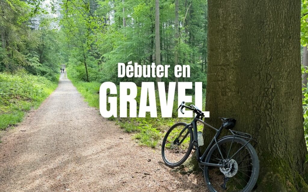 Vélo gravel en forêt