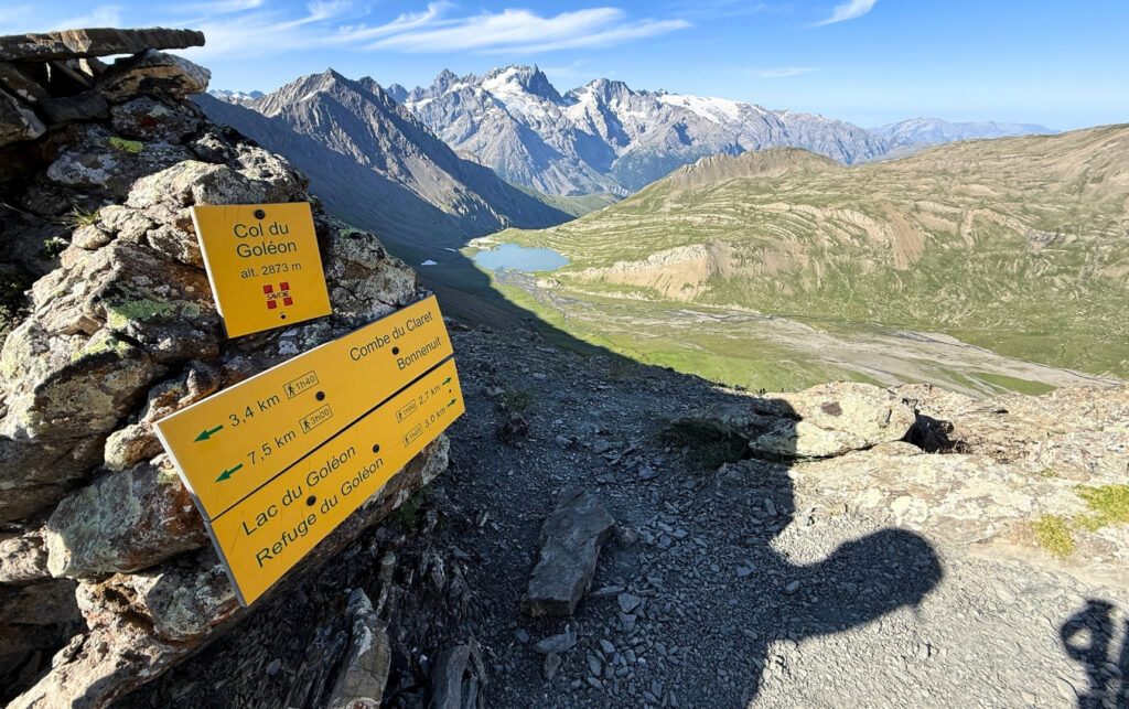 Panneau du col du Goléon